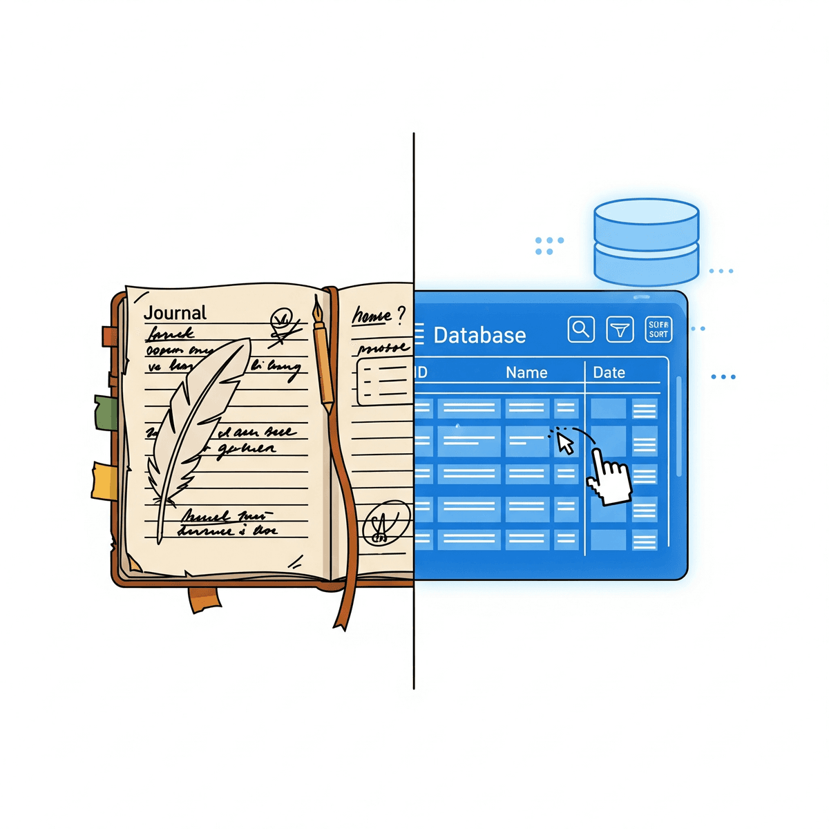 Journal Vs Databases